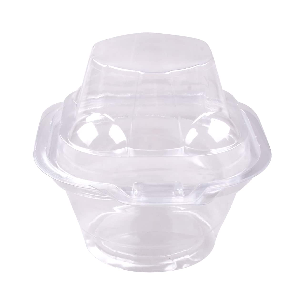 Clear Cupcake Clamshells by Celebrate It&#xAE;, 6ct.